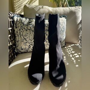 Donald J. Pliner Black Ankle Booties